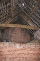 Thumbnail of Shot of the wooden truss supporting the roof of building B at Highfield Farm, Holbrook