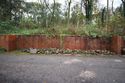Thumbnail of Middle section of red brick retaining wall (to the right of plate 17), facing south west. Scale 2m.