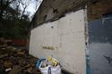 Thumbnail of View of the window in the south east gable end, facing west. Scale 2m.
