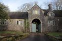 Thumbnail of North facing shot of the central part of the southern elevation of Callow Hall Stables, including central gable entry (2m scale
