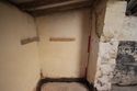 Thumbnail of View of the eastern wall in the lean-to, facing east. Scale 2m.