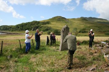 Image from ACCORD with the Ardnamurchan Community Archaeology Group