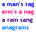 anagrams