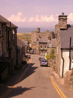 Thumbnail of Photograph of view down Pen Dref to castle