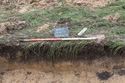 Thumbnail of North-west facing shot of sample section of trench 9 at Bakewell Road, Matlock (1m scale)