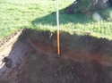 Thumbnail of W facing section (sondage) Trench 7, View E