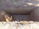 Thumbnail of Plan shot of hole dug in Trench 2