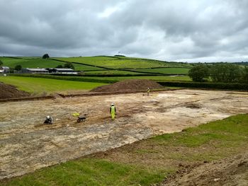 Land at West Buckland Junction, A361, Devon. Excavation