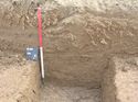 Thumbnail of Trench 43, 43011 sectioned, looking S