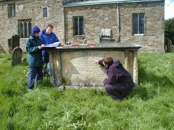 Image from Bulmer Burial Space Survey