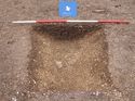 Thumbnail of Excavated cut of ditch 1011. Section visible.