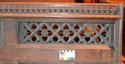 Thumbnail of Photo of nave pew, Bath Abbey, North Aisle REAR upper back views overlapping right to left 1-4