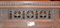 Thumbnail of Photo of nave pew, Bath Abbey, North Aisle REAR upper back views overlapping right to left 1-5