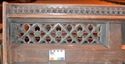 Thumbnail of Photo of nave pew, Bath Abbey, North Aisle REAR upper back views overlapping right to left 1-7