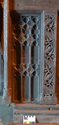 Thumbnail of Photo of nave pew, Bath Abbey, North Aisle REAR back views overlapping right to left 1-15