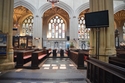 Thumbnail of General view looking north between South Nave pews W and Z