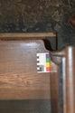 Thumbnail of Detail junction end of pew and seat