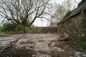 Thumbnail of View of rear of Piggery concrete area and wall