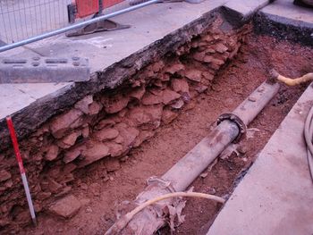 Image from Gas Main Replacement, High Street and Ramparts Walk, Totnes, Devon: Archaeological Watching Brief (OASIS ID: cotswold2-152608)