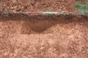 Thumbnail of Trench 6, ditch 605, looking north west