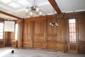 Thumbnail of The south wall of the Boardroom and the site of the dais (scale 2m)