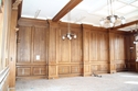 Thumbnail of The north wall of the Boardroom with its projecting piers (scale 2m)