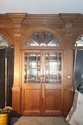 Thumbnail of The main doors from the vestibule into the entrance hall, looking west, they are repeated either sides behind the protective screening (scale 2m)