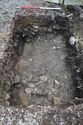 Thumbnail of Trench 1, looking south-west (1m scale