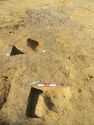 Thumbnail of NW facing shot of ditches 1044 and 1046: relationship #2
