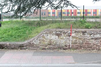 Aldi, Northgate, Bridgwater, Somerset. Historic Building Recording of Boundary Wall (OASIS ID: cotswold2-402335)