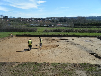 Image from Island Farm, Ottery St. Mary, Devon. Archaeological evaluation and excavation