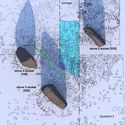Thumbnail of Laser scanned orthostats placed upon the excavation plan
