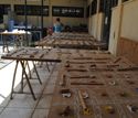 Thumbnail of Sherds laid out for sorting by Angeliki Karagianni (background)