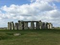 Thumbnail of Stonehenge from the Heel Stone looking towards the Slaughter Stone (foreground)