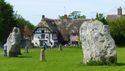 Thumbnail of The Red Lion pub inside Avebury henge and stone circle, one of a kind