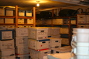 Thumbnail of Temporary housing and storage of the Sandpoint collection.