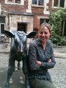 Thumbnail of Alice Roberts and the Kings Manor Calf Statue