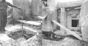 Thumbnail of Fig. 6. Malta excavations 1954. Left: Hagr Qim trench E; right: Mnajdra trench C