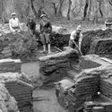 Thumbnail of Massaciuccoli, Lucca, Tuscany. 1934, digging the mosaic.