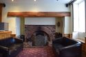 Thumbnail of Ground floor, central room (B), fireplace to N wall, looking N