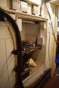 Thumbnail of Ground floor, passage between rooms B and A, S recess to E wall, looking SE