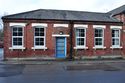 Thumbnail of Entrance Block, west end of south elevation, looking N