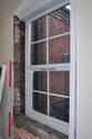 Thumbnail of Entrance Block, main corridor G4, window detail, looking NW