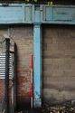 Thumbnail of Boiler house, south gable, detail of woodwork, looking N
