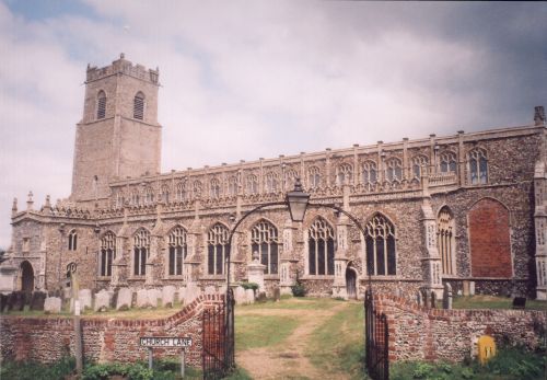 View of Blythborough church