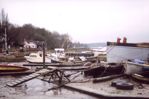 Boats at Pin Mill