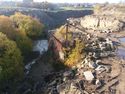 Thumbnail of Fagley Quarry, Fagley Lane, Eccleshill, Bradford:  Scotch Derrick Crane, Facing  West