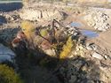 Thumbnail of Fagley Quarry, Fagley Lane, Eccleshill, Bradford:  Scotch Derrick Crane, Facing South-west