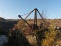 Thumbnail of Fagley Quarry, Fagley Lane, Eccleshill, Bradford:  Scotch Derrick Crane, Facing West