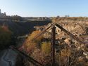 Thumbnail of Fagley Quarry, Fagley Lane, Eccleshill, Bradford:  Scotch Derrick Crane, Facing South-west